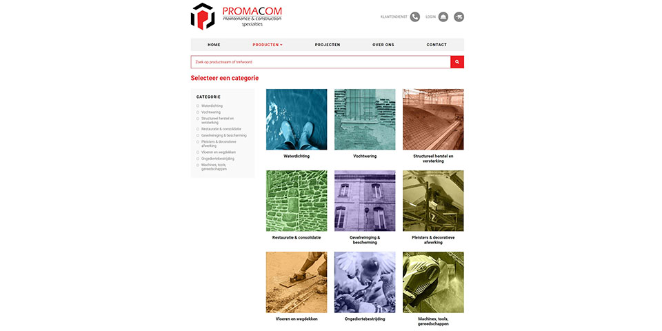 Promacom pakt uit met one-stop multibrand shop voor professionals