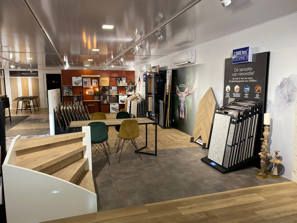 YEPP installeert COREtec® Vloeren Studio in Turnhout